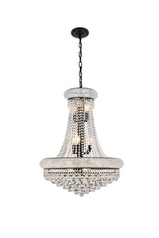 Primo 24 Inch Black Chandelier (758|V1800D24BK/RC)