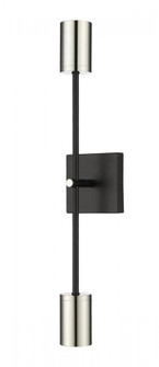 2 Light Wall Sconce (276|814-2S-MB-PN)