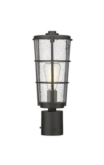 1 Light Outdoor Post Mount Fixture (276|591PHM-BK)