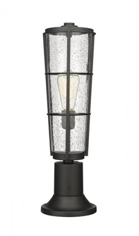 1 Light Outdoor Pier Mounted Fixture (276|591PHB-553PM-BK)