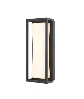 1 Light Outdoor Wall Light (276|587S-BK-LED)