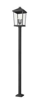 4 Light Outdoor Post Mounted Fixture (276|568PHXXLS-536P-BK)