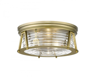 3 Light Flush Mount (276|491F3-RB)