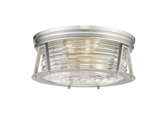 3 Light Flush Mount (276|491F3-BN)