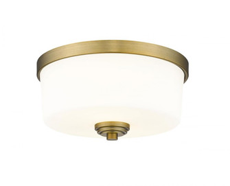 2 Light Flush Mount (276|220F2-HBR)