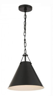 Xavier 12'' Matte Black Pendant (205|XAV-B8301-MK)