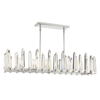 Watson 42'' Polished Nickel Linear Chandelier (205|WAT-B2006-PN)