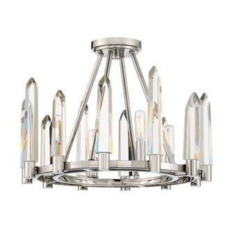 Watson 18.25'' Polished Nickel Semi Flush Mount (205|WAT-B2004-PN)