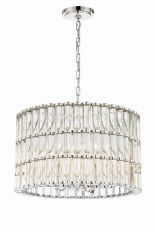 Libby Langdon Elliot 22.5'' Polished Nickel Chandelier (205|ELL-B3006-PN)