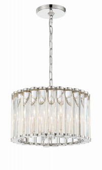 Libby Langdon Elliot 15.25'' Polished Nickel Chandelier (205|ELL-B3004-PN)