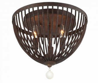 Duval 14'' Forged Bronze Flush Mount (205|DUV-620-FB)