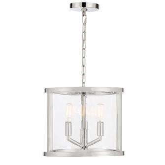 Libby Langdon Devon 11.75'' Polished Nickel Chandelier (205|DEV-B8003-PN)