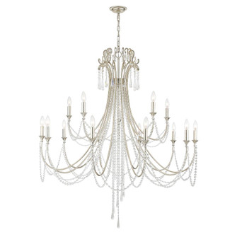Arcadia 46.25'' Antique Silver Chandelier (205|ARC-1919-SA-CL-MWP)