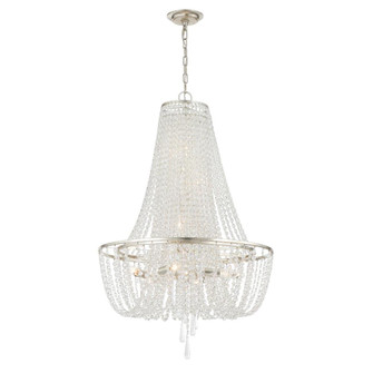 Arcadia 24'' Antique Silver Chandelier (205|ARC-1917-SA-CL-MWP)