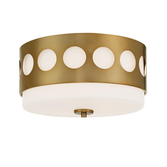 Kirby 13.25'' Vibrant Gold Flush Mount (205|KIR-B8100-VG)