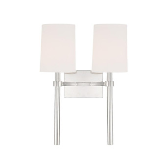 Bromley 13.75'' Polished Nickel Sconce (205|BRO-452-PN)