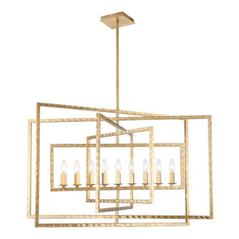 Capri 39'' Antique Gold Chandelier (205|337-GA)