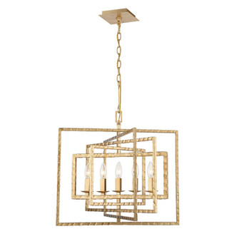 Capri 24'' Antique Gold Chandelier (205|336-GA)