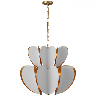 Danes Two Tier Chandelier (279|KS 5132WHT/G)