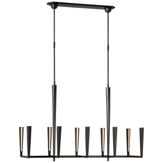 Galahad Large Linear Chandelier (279|TOB 5715BZ)