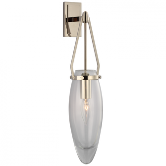 Myla Medium Bracketed Sconce (279|CHD 2420PN-CG)