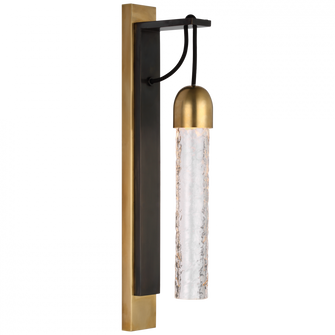 Reve Medium Tube Sconce (279|S 2345BZ/SB-CWG)