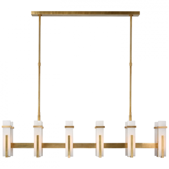 Malik Large Linear Chandelier (279|S 5915HAB-ALB)