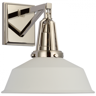 Layton 10'' Sconce (279|CHD 2455PN-WHT)