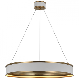 Connery 30'' Ring Chandelier (279|CHC 1615WHT/AB)