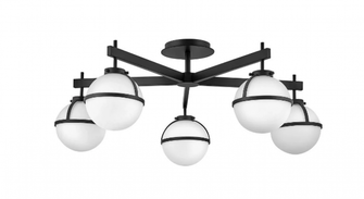 Large Semi-flush Mount (87|39674BK)