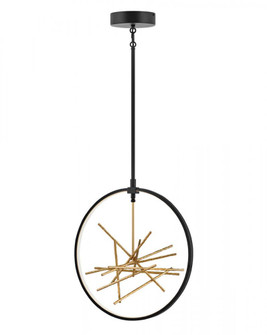 Large Open Frame Pendant (88|FR46405BLK)