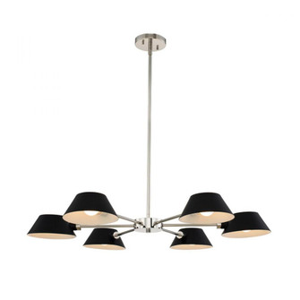 Bruno 6 Light Chandelier (133|514172BPN)