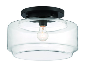 Peri 1 Light 14'' Flushmount in Flat Black (20|X3114-FB)