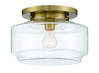 Peri 1 Light 12'' Flushmount in Satin Brass (20|X3112-SB)
