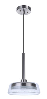 Centric 10'' LED Pendant in Brushed Polished Nickel (20|55191-BNK-LED)