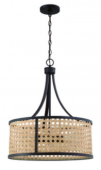 Malaya 6 Light Pendant in Aged Bronze Brushed (20|54596-ABZ)