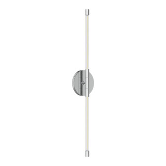Motif 26-in Chrome Dimmable LED Wall Sconce (461|WS74226-CH)