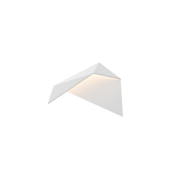 Taro 10-in White LED Wall Sconce (461|WS70410-WH)