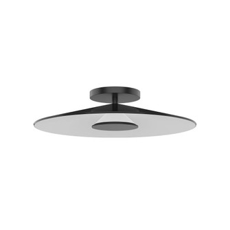 Cruz 15-in Metal - Black/White LED Wall Sconce (461|WS22915-BK/WH)