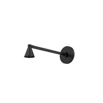 Dune 14-in Black Dimmable LED Wall Sconce (461|WS19914-BK)