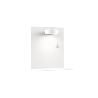 Dresden 7-in White LED Wall Sconce (461|WS16907-WH)