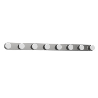 Rezz 36-in Brushed Nickel Damp-Rated Dimmable LED Vanity Light (461|VL63436-BN)