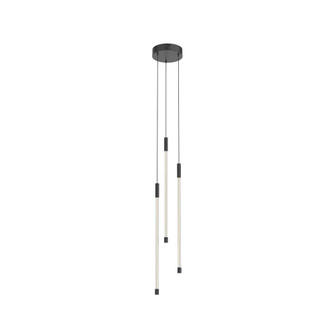 Motif 21-in Black LED Multi Pendant (461|MP75221-BK)