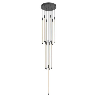 Motif 27-in Black LED Multi Pendant (461|MP75127-BK)
