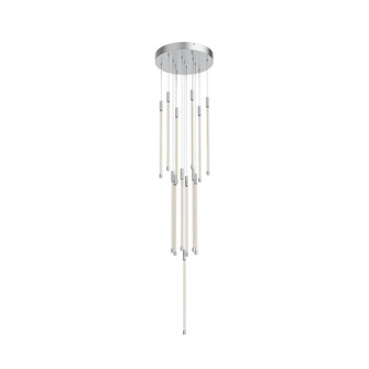 Motif 21-in Chrome 13 Light Dimmable LED Multi Pendant (461|MP75121-CH)