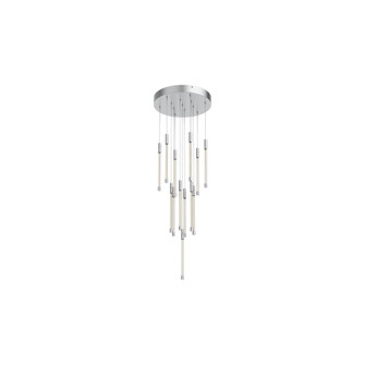 Motif 13-in Chrome 3 Light Dimmable LED Multi Pendant (461|MP75113-CH)