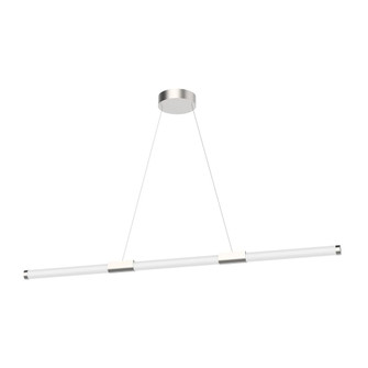 Akari 48-in Brushed Nickel LED Linear Pendant (461|LP18648-BN)