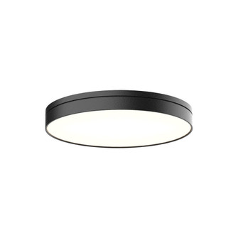 Novel 5-in Black Dimmable LED Flush Mount (461|FM72205-BK)