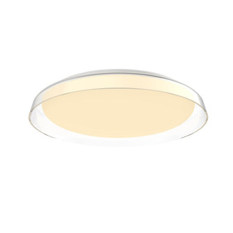 Hampton 17-in Clear LED Flush Mount (461|FM43117-CL)