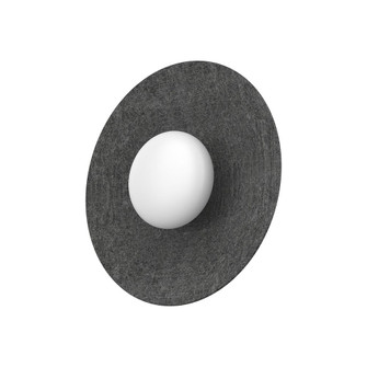 Cruz 15-in Felt - Gray Dimmable LED Flush Mount (461|FM22815-GY)